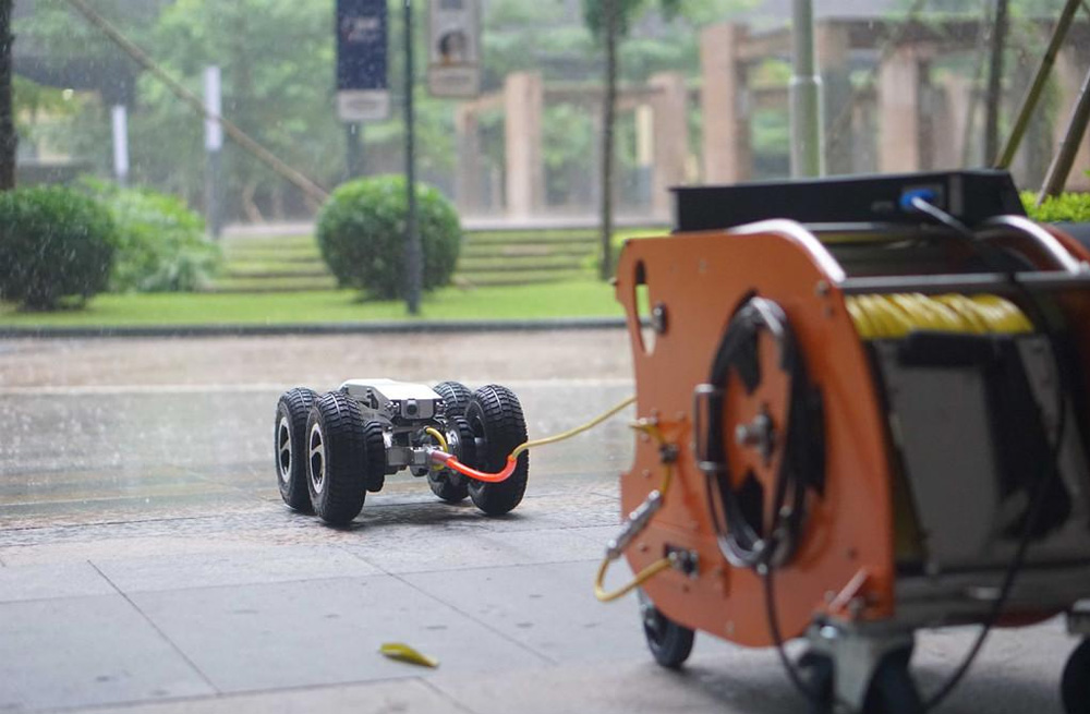 285饭店管道检测机器人